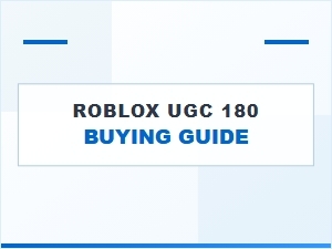 Your Complete Roblox Ugc 180 Buying Guide